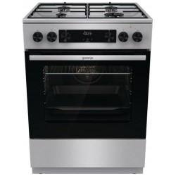 Комбинированная плита Gorenje GKS6C70XJ (нержавеющая сталь)