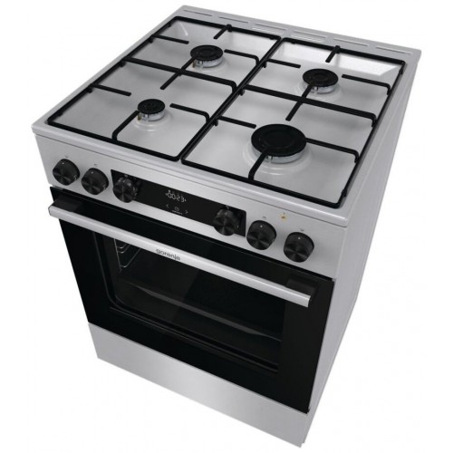 Комбинированная плита Gorenje GKS6C70XJ (нержавеющая сталь) 1