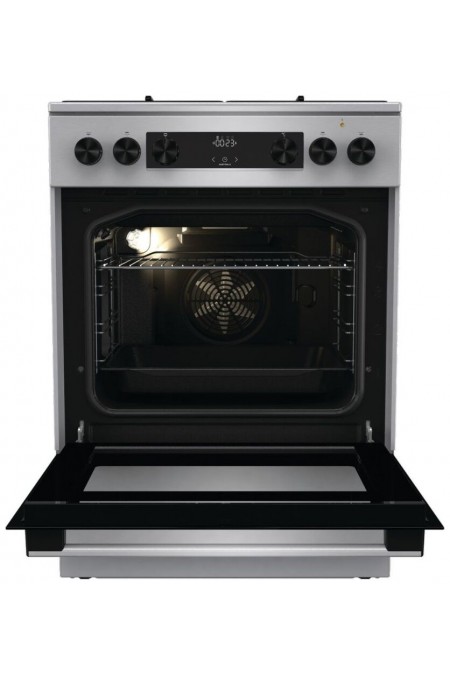 Комбинированная плита Gorenje GKS6C70XJ (нержавеющая сталь) 3