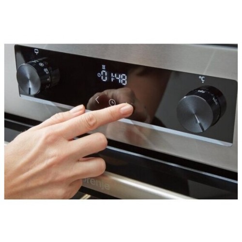 Комбинированная плита Gorenje GKS6C70XJ (нержавеющая сталь) 9