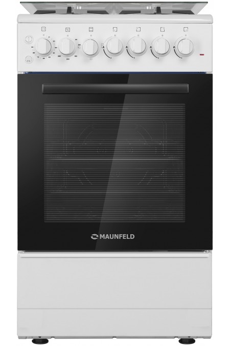 Комбинированная плита Maunfeld MGC50ECW02 (белый) 1