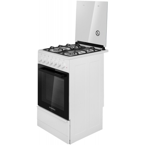 Комбинированная плита MAUNFELD MGC50ECW02 (белый) 3