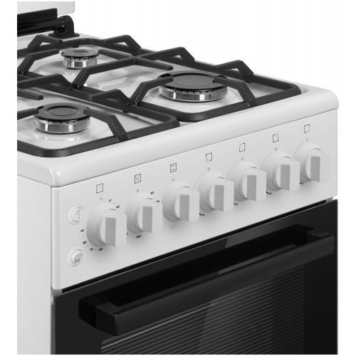 Комбинированная плита MAUNFELD MGC50ECW02 (белый) 5