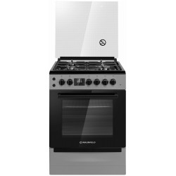 Комбинированная плита Maunfeld MGC60ECGR05 (серый)