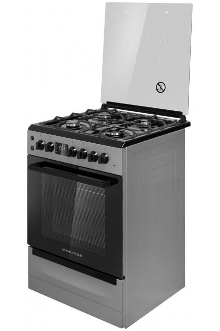 Комбинированная плита Maunfeld MGC60ECGR05 (серый) 1