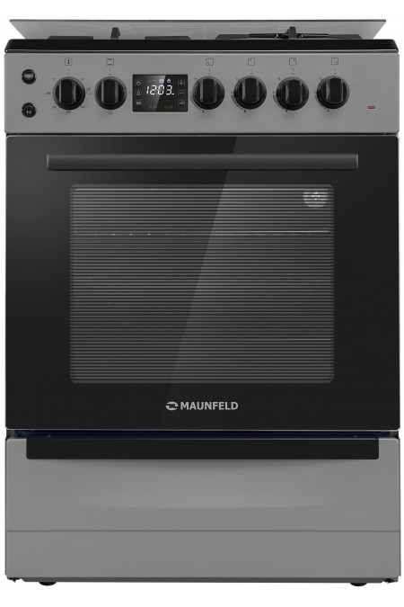 Комбинированная плита Maunfeld MGC60ECGR05 (серый) 2