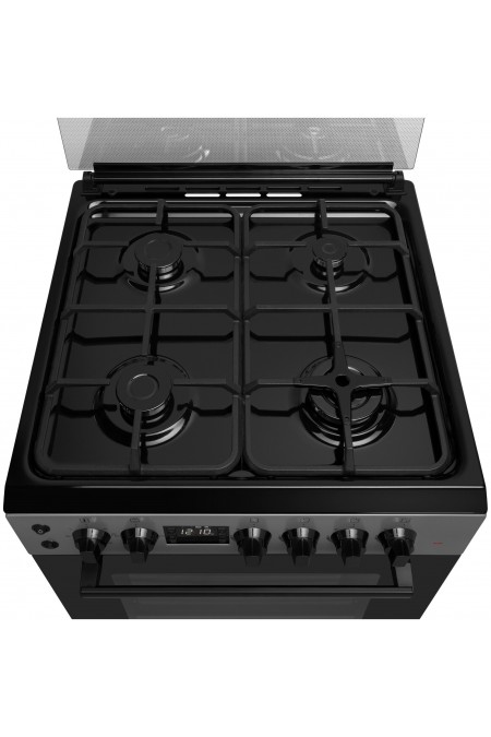 Комбинированная плита Maunfeld MGC60ECGR05 (серый) 6