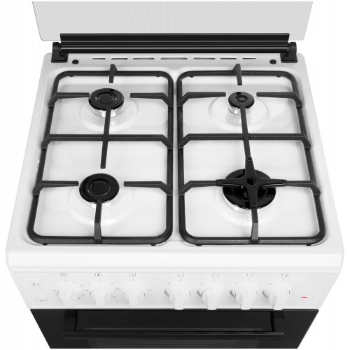 Комбинированная плита MAUNFELD MGC60ECW04 (белый) 6