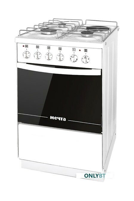 Комбинированная плита Мечта 450ГЭ (белый) 