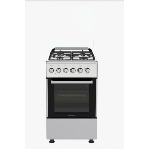 Комбинированная плита Norden FF5405GAZk (нержавеющая сталь) 