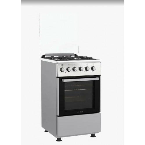 Комбинированная плита Norden FF5405GAZk (нержавеющая сталь) 3