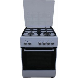 Комбинированная плита Norden FF6403GAZW (белый)