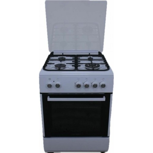 Комбинированная плита NORDEN FF6403GAZW (белый) 