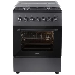 Комбинированная плита NordFrost GE 6064 Gd (графитовый)