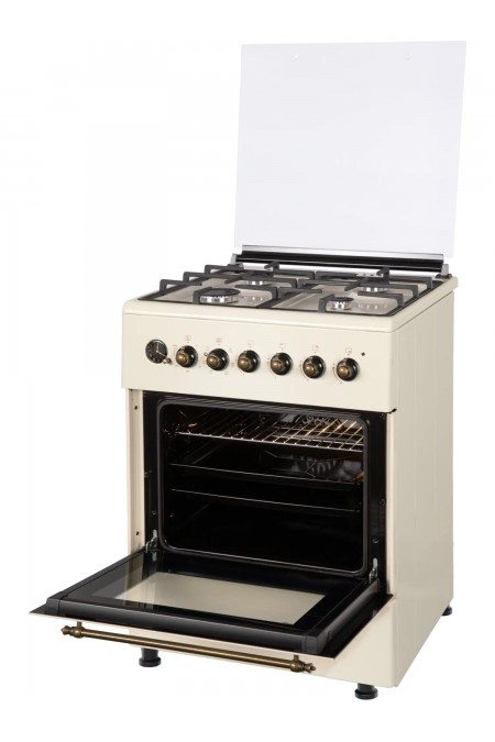 Комбинированная плита Nordfrost GE 6064 YR (бежевый) 4