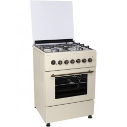 Комбинированная плита Nordfrost GE 6162 YR Retro (бежевый)