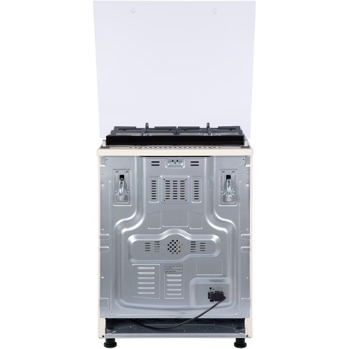 Комбинированная плита NORDFROST GE 6162 YR (бежевый ретро) 1