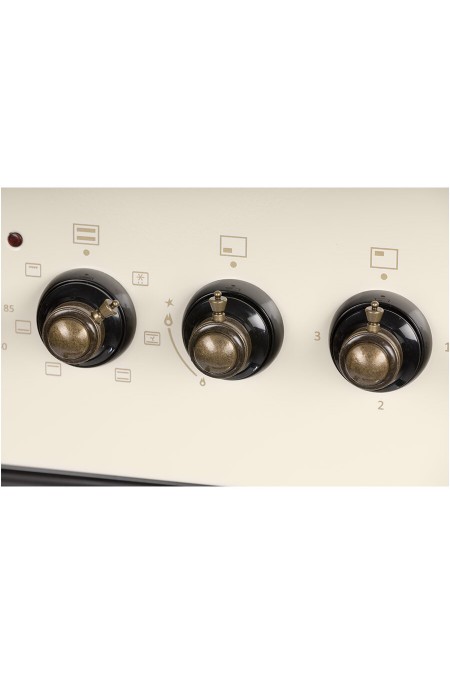 Комбинированная плита Nordfrost GE 6162 YR Retro (бежевый) 4