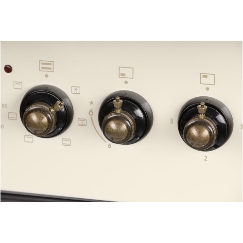 Комбинированная плита NORDFROST GE 6162 YR (бежевый ретро) 5