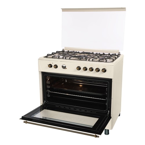 Комбинированная плита NordFrost GE 9062 YR (бежевый) 7