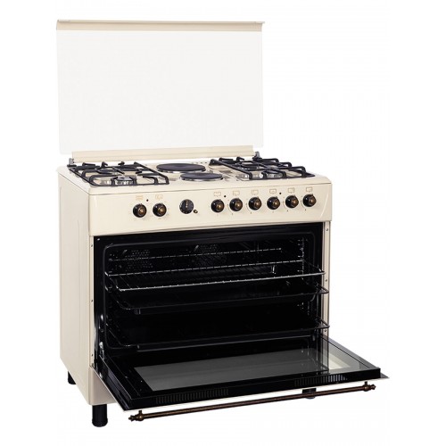 Комбинированная плита Nordfrost GE 9262 YR (бежевый) 8