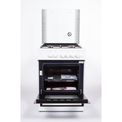 Комбинированная плита Vesta Valencia VGE 10-E (белый)