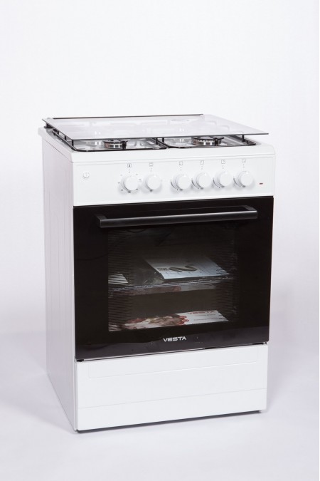 Комбинированная плита Vesta Valencia VGE 10-E (белый) 1