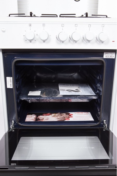 Комбинированная плита Vesta Valencia VGE 10-E (белый) 4