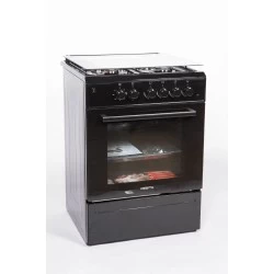 Комбинированная плита VESTA VALENCIA VGE 10-E (черный)