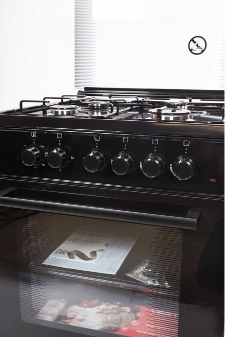 Комбинированная плита Vesta Valencia VGE 10-E (черный) 2