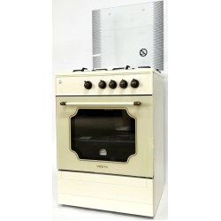 Комбинированная плита Vesta Valencia VGE 10-E EX Retro (бежевый)