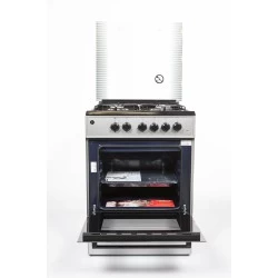 Комбинированная плита Vesta Valencia VGE 10-E (серый)