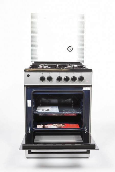 Комбинированная плита Vesta Valencia VGE 10-E (серый) 