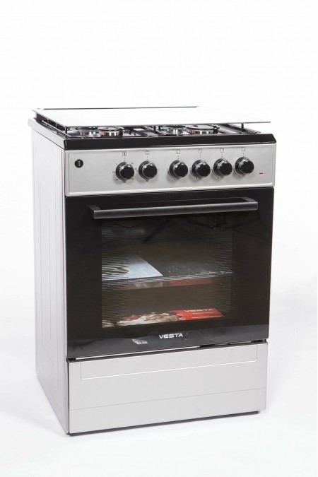 Комбинированная плита Vesta Valencia VGE 10-E (серый) 2