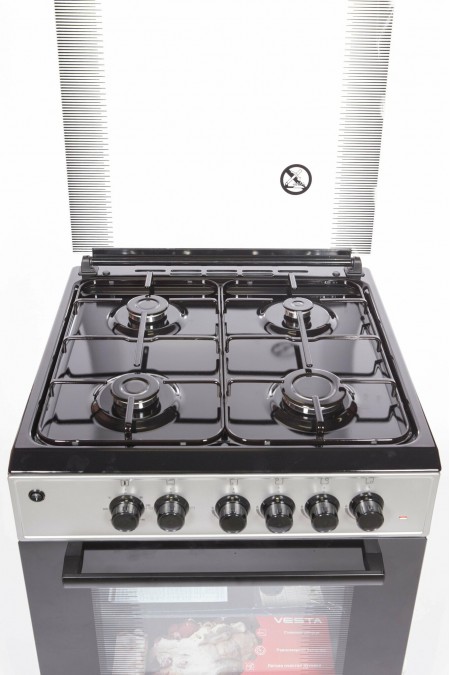 Комбинированная плита Vesta Valencia VGE 10-E (серый) 3