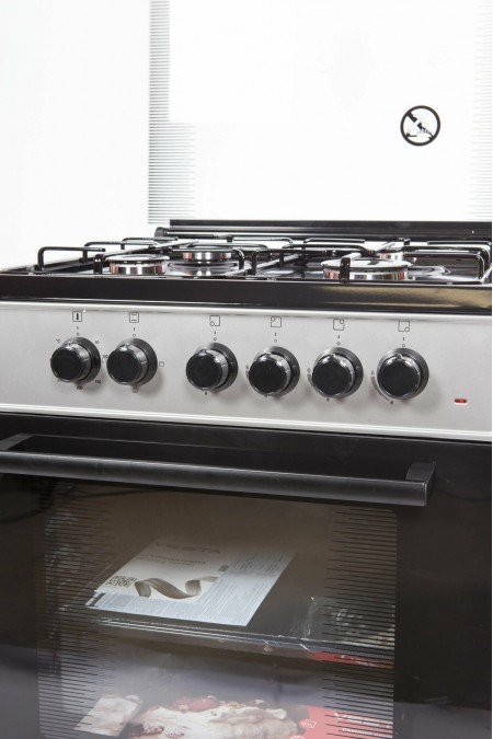 Комбинированная плита Vesta Valencia VGE 10-E (серый) 3