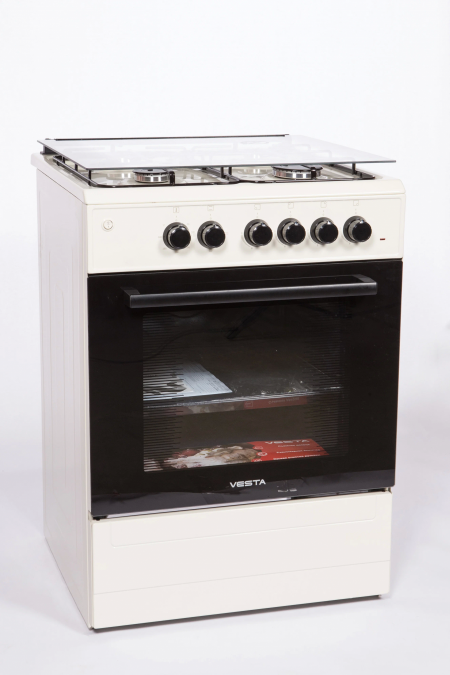 Комбинированная плита Vesta Valencia VGE 50 10-E (белый) 1