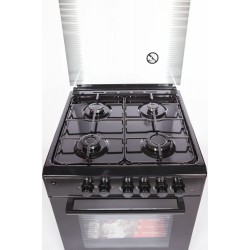Комбинированная плита Vesta Valencia VGE 50 10-E (черный)