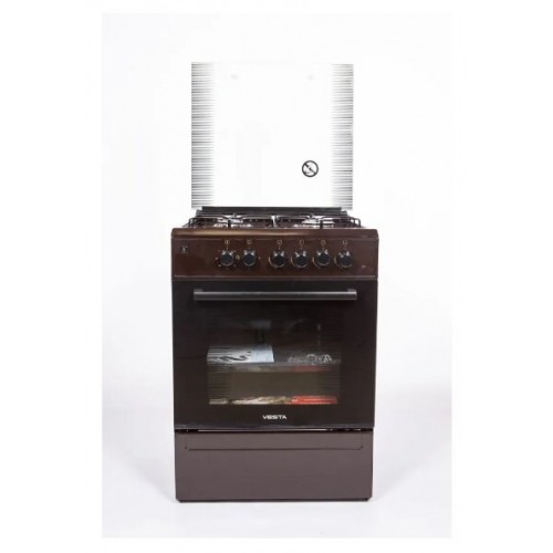Комбинированная плита Vesta Valencia VGE 50 10-E (коричневый) 
