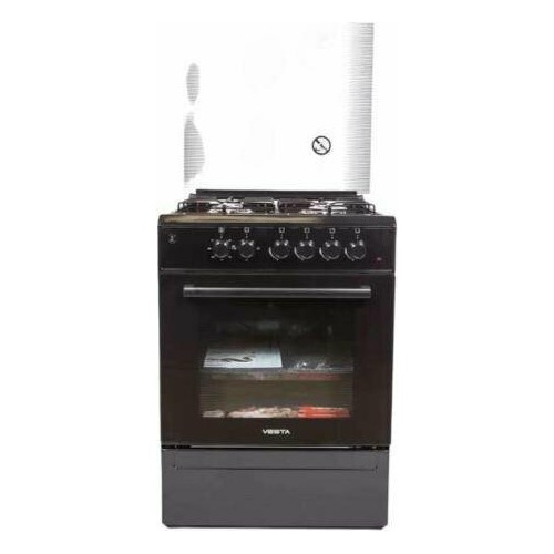 Комбинированная плита Vesta Valencia VGE 50 10-E (коричневый) 1