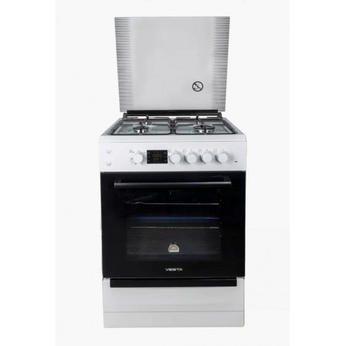 Комбинированная плита VESTA VALENCIA VGE 6042.1245678 (белый) 
