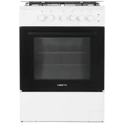Комбинированная плита Vesta Valencia VKE 10-E (белый) 