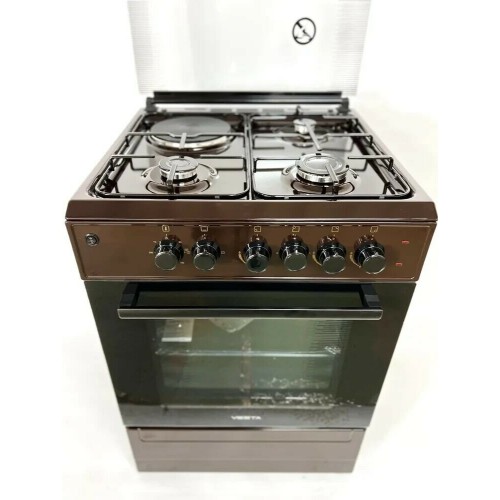 Комбинированная плита Vesta Valencia VKE 10-E (коричневый) 