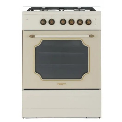 Комбинированная плита Vesta Valencia VKE 10-E Retro (бежевый) 
