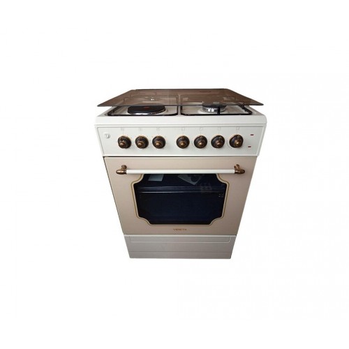 Комбинированная плита Vesta Valencia VKE 21-EX Retro (бежевый) 