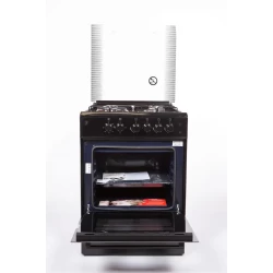 Комбинированная плита VESTA VALENCIA VKE 50 10-E (черный)