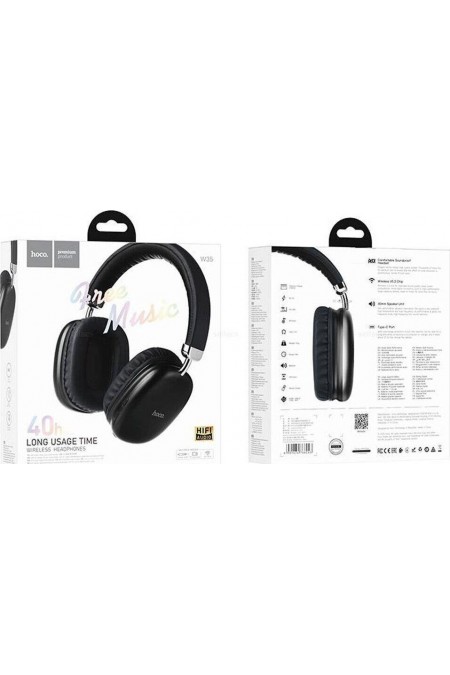 Беспроводные наушники Hoco W35 Free Music (черный) 7