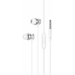 Наушники Hoco M106 (серебристый)