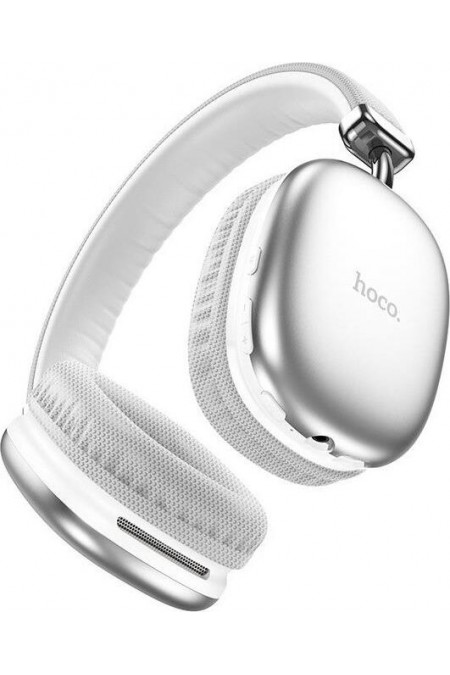 Беспроводные наушники Hoco W35 Free Music (серебристый) 