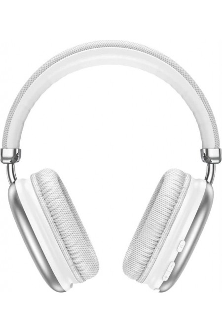 Беспроводные наушники Hoco W35 Free Music (серебристый) 2